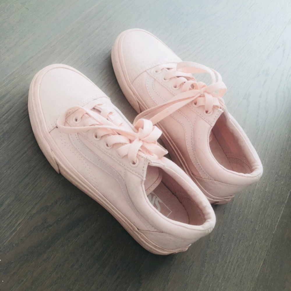 Vans pink woman shoes